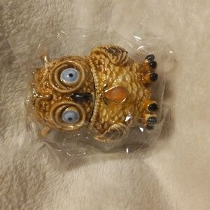 Keren Kopal Brown Owl Trinket box OW2310 new